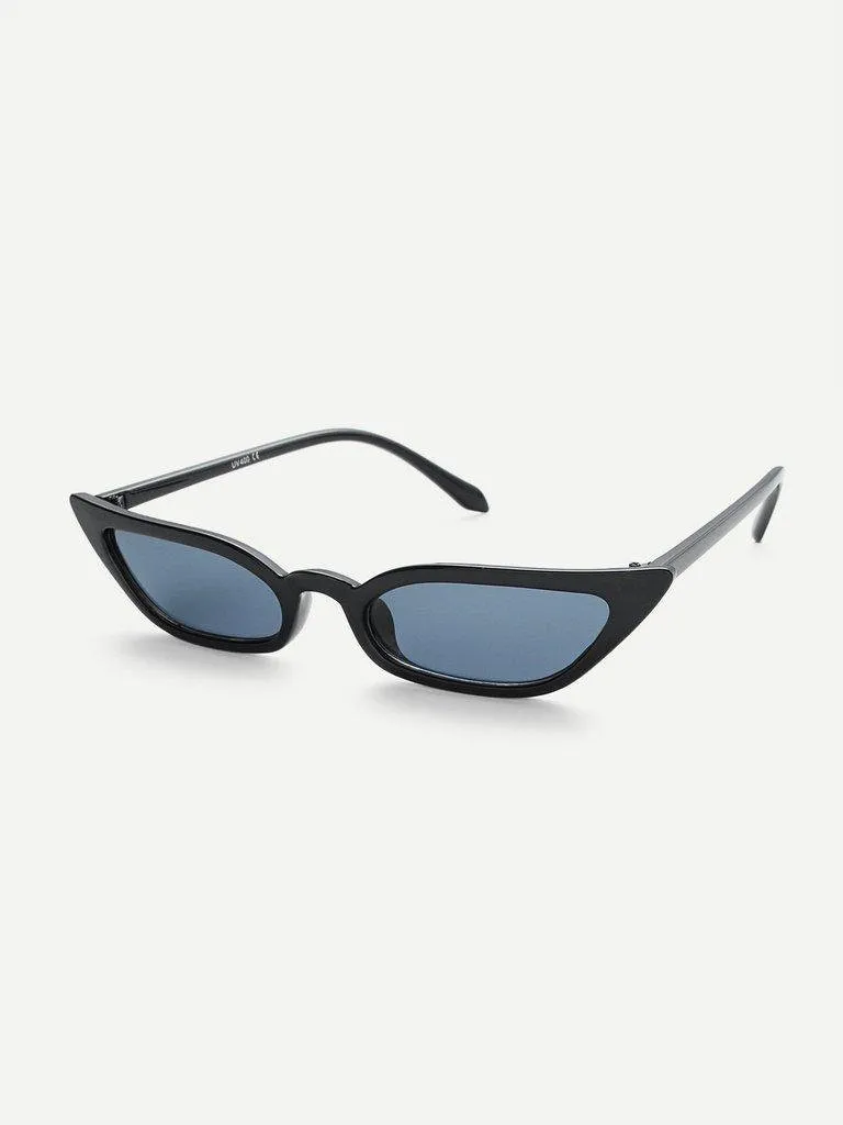 Two Tone Cat Eye Sunglasses